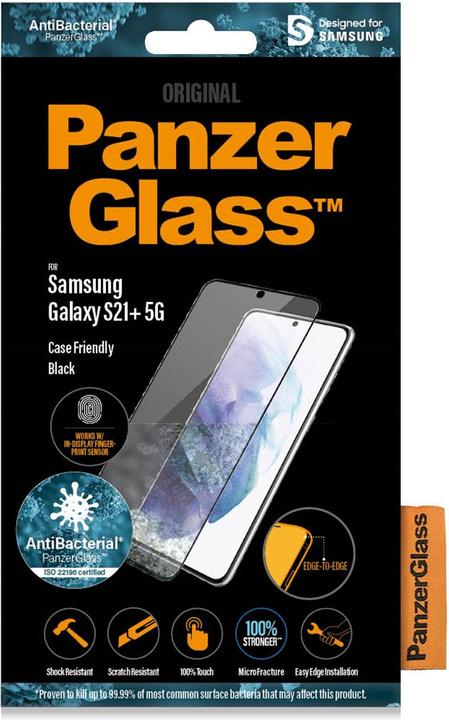 Immagine prodotto PanzerGlass Impronta digitale CaseFriendly (1 Pezzo/i, Samsung Galaxy S21+ 5G)