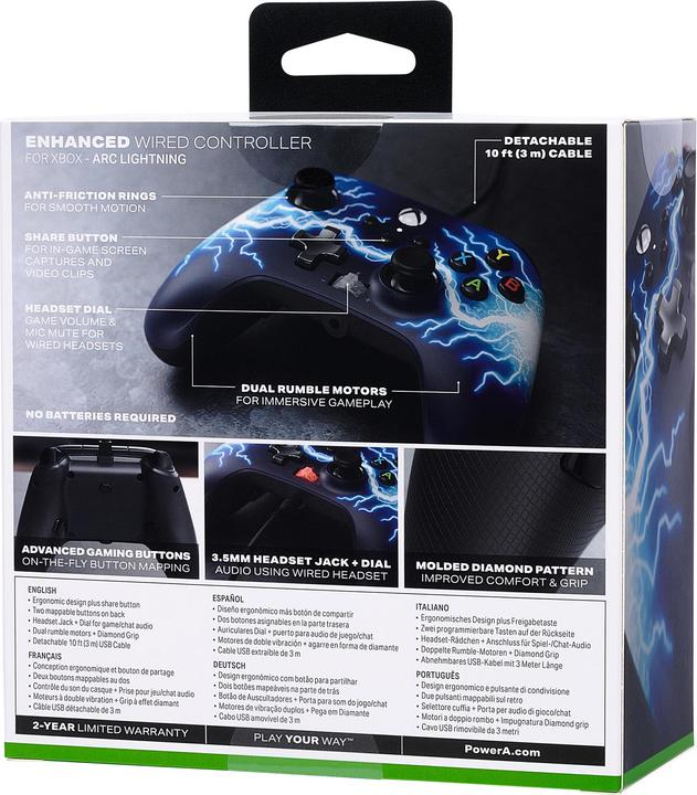 Actual product image PowerA Enhanced Wired (Xbox Series X, Xbox Series S, Xbox One S)