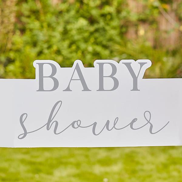 Actual product image Ginger Ray Baby Shower photo frame to customize