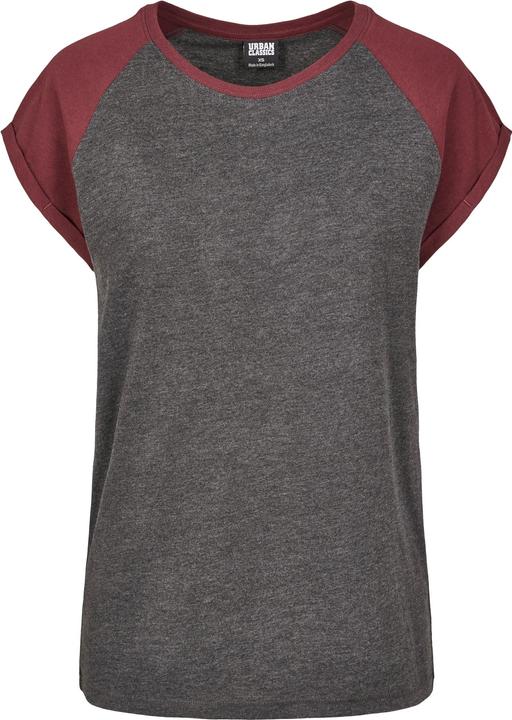 Urban Classics Ladies Contrast Raglan Tee