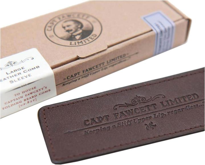 Actual product image Captain Fawcett Capt. Fawcett Tools - Large Leather Comb Sleeve