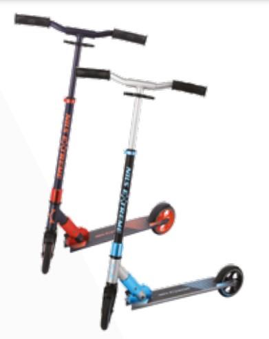 Produktbild Nils Scooter Extreme HD145 Farbe blau-graphit