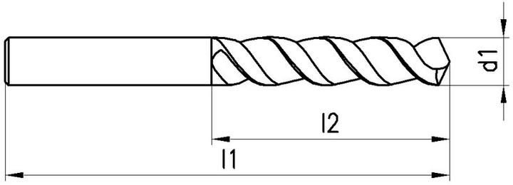 Image du produit Titex Foret hélicoïdal (3,4 mm)