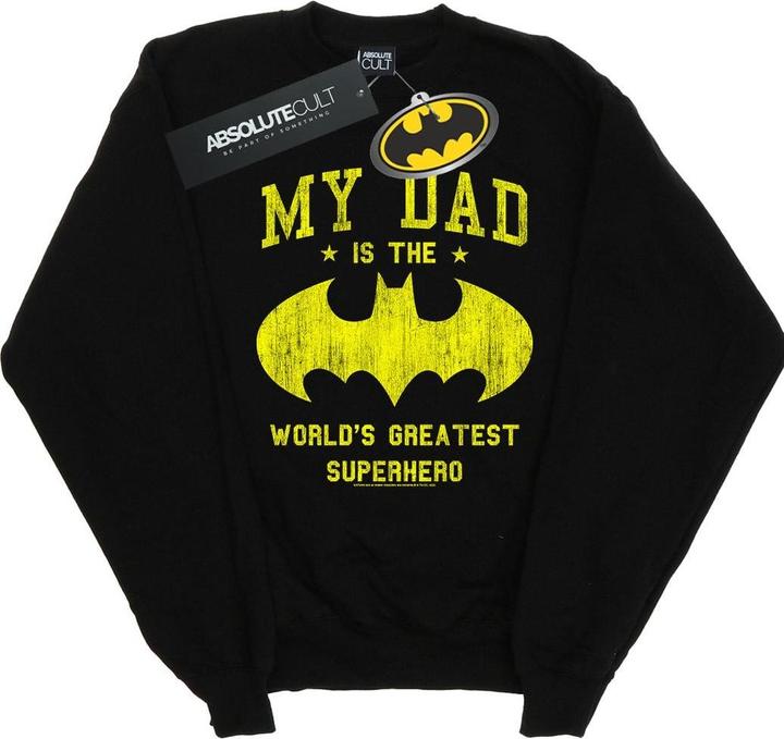 Immagine prodotto Batman My Dad Is A Superhero Felpa Ragazze (104)