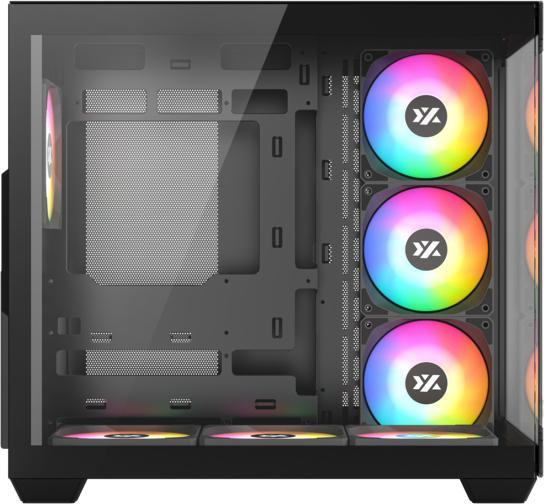 Actual product image xyz X-CS-TESSERACTX-B (mATX, ATX, ITX)
