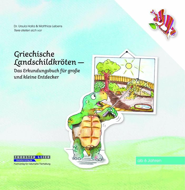 Actual product image Griechische Landschildkröten (German, Matthias Lebens, Ursula Halla, 2019)