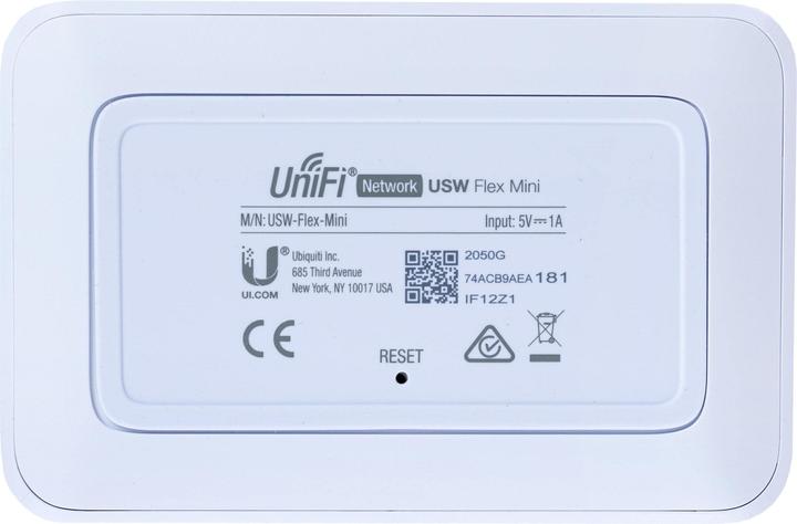 Productafbeelding Ubiquiti UniFi-schakelaar Flex Mini (5 Havens)