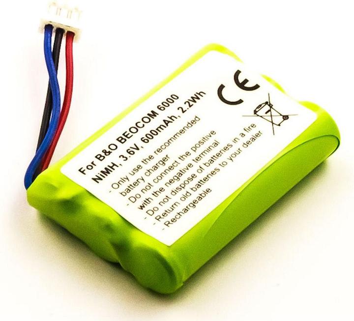 Immagine prodotto AGI BEOCOM 6000 - Batteria - BANG & OLUFSEN BEOCOM 6000 - Verde - Nickel Metal Hydride (Ni