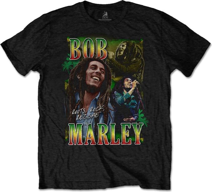 Bob Marley Roots Rock Reggae Homage TShirt