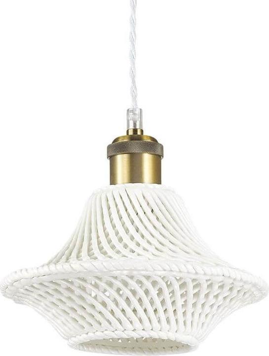 Immagine prodotto Ideal lux LUGANO lampada a sospensione E27 ⌀210mm dimmerabile bianco 206806 (E27)