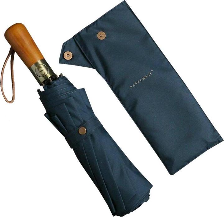 JTI Regenschirm, kompakt - 115 cm - Blau