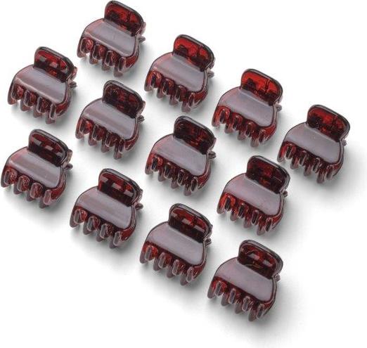 Produktbild Trisa Mini Haarklammern 1.5 cm braun 12 Stk. (12 Stk.)