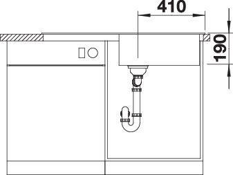 Produktbild Blanco Sona XL 6 S (Aufsatzspülbecken, 100 cm, 50 cm)