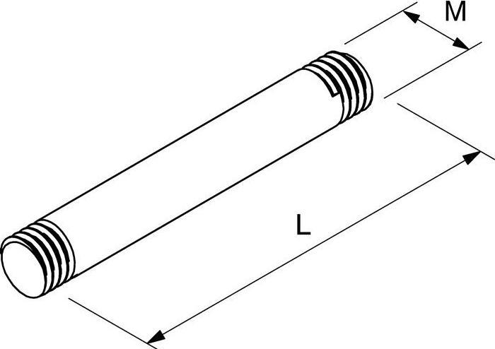 Produktbild Fischer Schraubbolzen SBB M8 Länge 35 mm