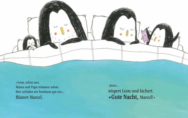 Actual product image Leon, der kleine Pinguin - Muss Pipi! Bin nicht müde! Ich schlaf schon ganz allein! (German, Émile Jadoul, 2022)
