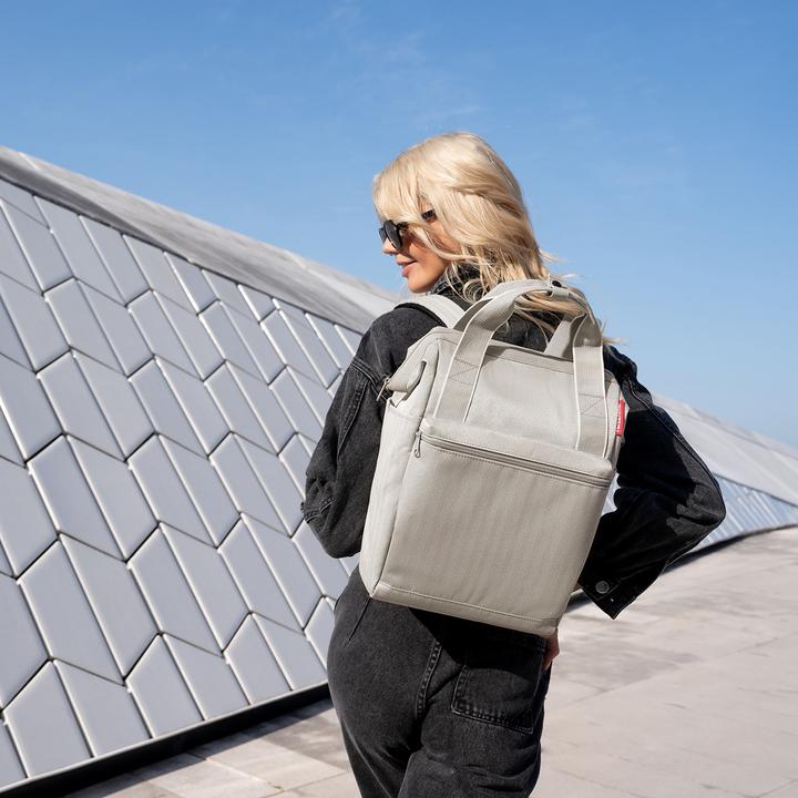 Actual product image reisenthel Backpack Allrounder R Herringbone Sand (12 l)