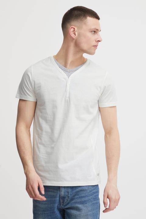Immagine prodotto Solid Dorian T-Shirt A Maniche Corte Maglietta Da Uomo Con Collo Grandad (M)