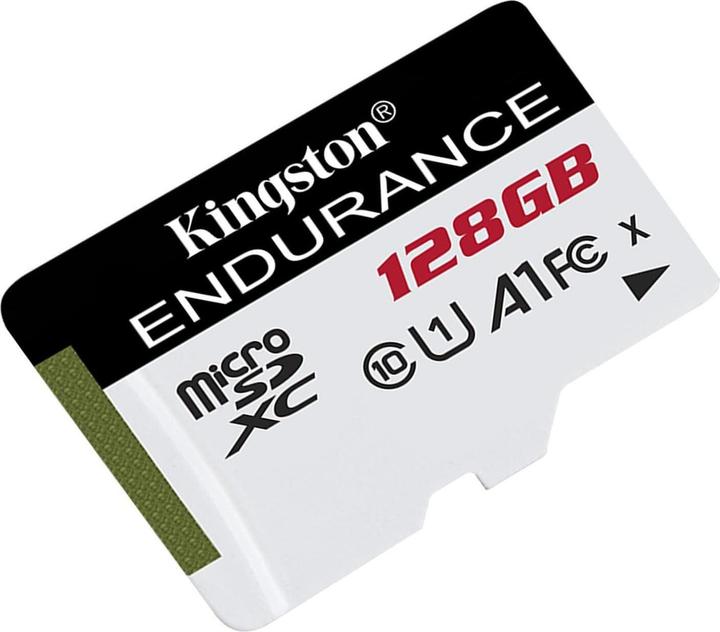 Kingston MicroSD 128GB Endurance (128 GB, microSD, U1, UHS-I)