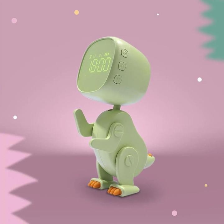 Actual product image Marys Wecker Roboter Dino