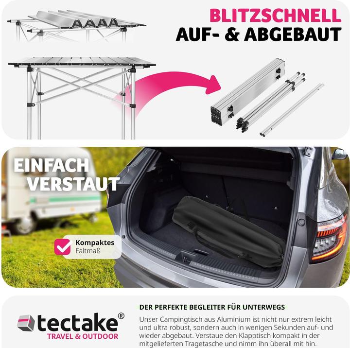 Produktbild tectake Klapptisch
