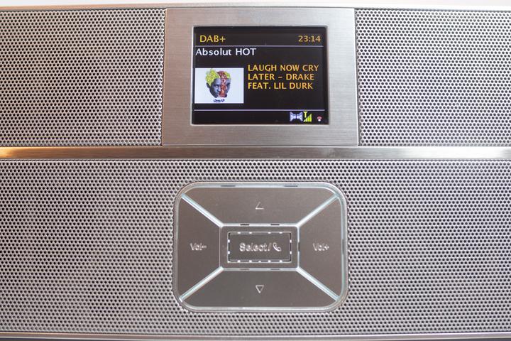 Actual product image Soundmaster IR3300SI (Web radio, DAB+, VHF, Bluetooth, Wi-Fi)