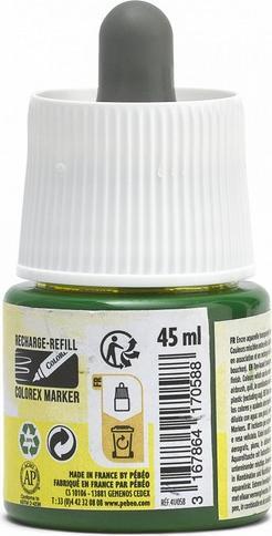 Produktbild Pebeo Colorex Wassertinte (Fluoreszierendes Gelb, 45 ml)
