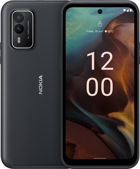 Actual product image Nokia XR21 (128 GB, Black, 6.49", Dual SIM, 64 Mpx, 5G)