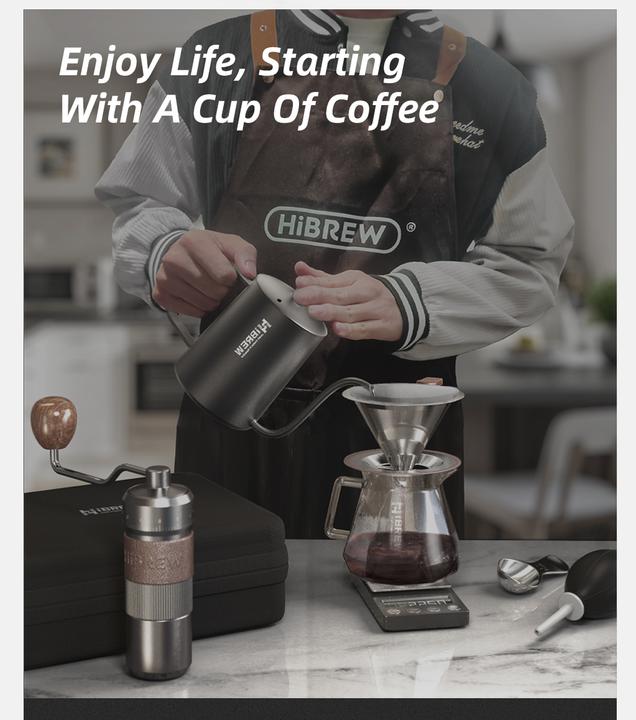 Produktbild HiBREW S1 Kaffee-Handbrühset (0.50 l)