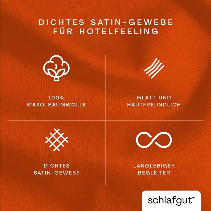 Image du produit schlafgut Woven Satin (Housse de couette, 155 x 220 cm)