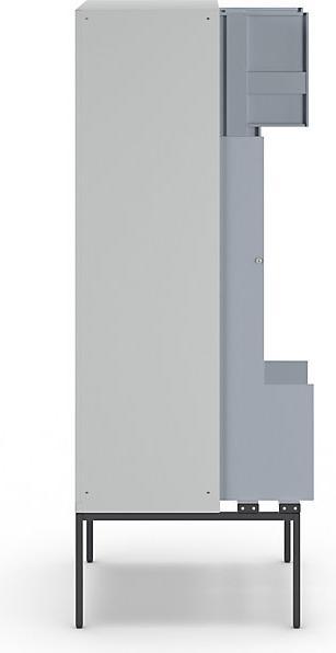 Produktbild Z-Garderobenschrank mit Sitzbank (80 cm, 214 cm)