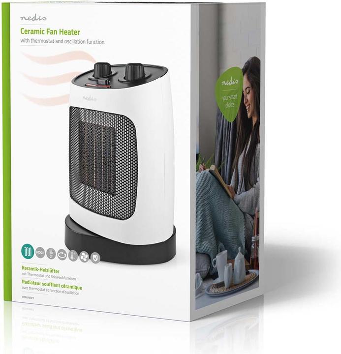 Produktbild Nedis Kompakter Keramik-Heizlüfter (2000 W)