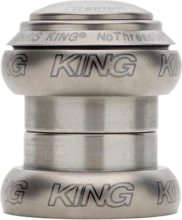 Chris King NoThreadSet Titan Steuersatz, Edelstahl-Lager, 1 1/8", GripLock, Bold, EC34/28.6 | EC34/3