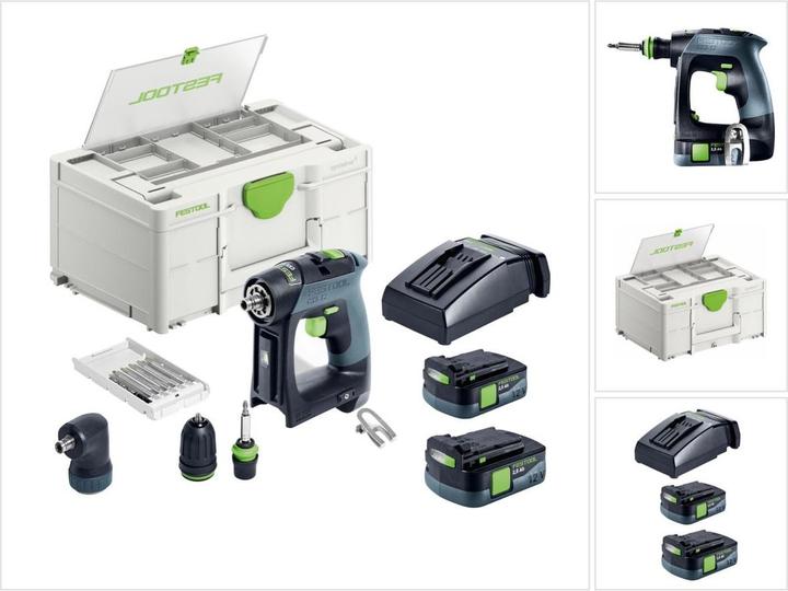 Produktbild Festool CXS 12 2,5-Set (Akkubetrieb)