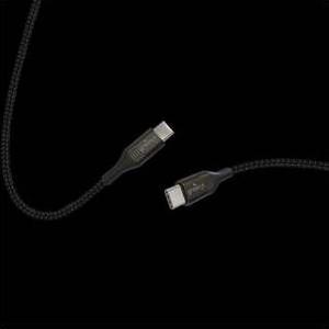 Produktbild Green_e CABLE TRESSE NYLON USBC/USBC 2,5M 100W NOIR (2.50 m)