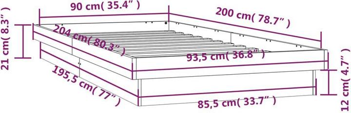 Immagine prodotto VidaXL Klea (90 x 200 cm)