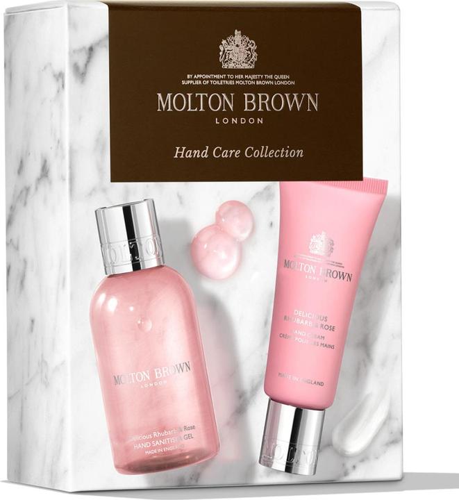 Produktbild Molton Brown Bath Body Del Rhub & Rose Handc Coll (Körperpflegeset)