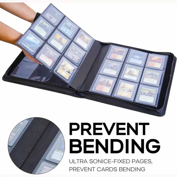 Actual product image BCW Toploader Binder Order Black
