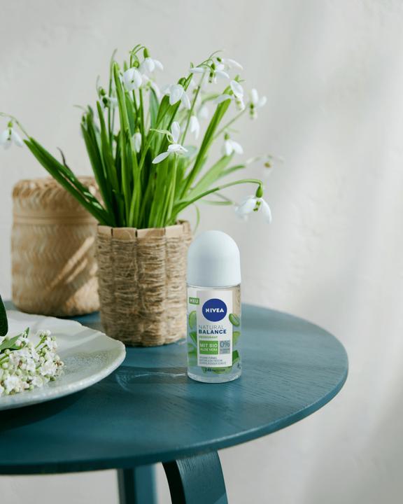 Produktbild NIVEA NATURALLY GOOD ALOE VERA deo roll-on 50 ml (Roll-on, 50 ml)