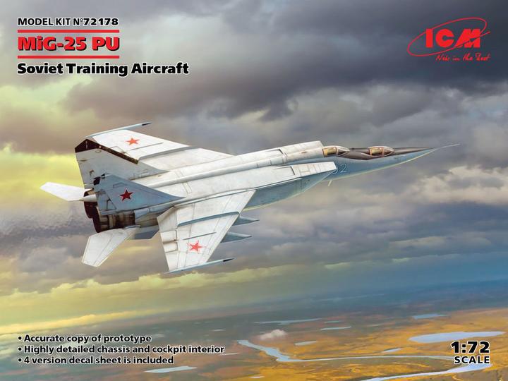 Immagine prodotto ICM MiG-25PU, aereo da addestramento sovietico