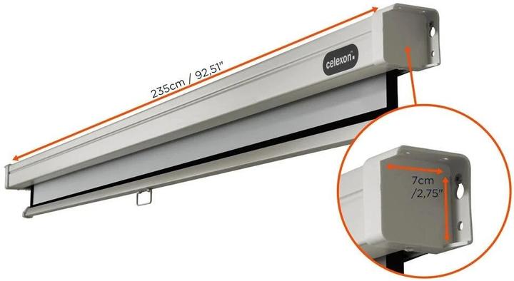 Actual product image Celexon Rollo Professional, Canvas, 16:9 (94.88", 16:9)