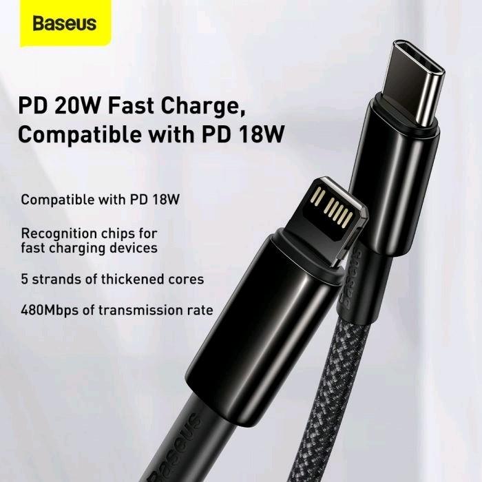 Produktbild Baseus USB-C – Lightning (2 m, USB 2.0)