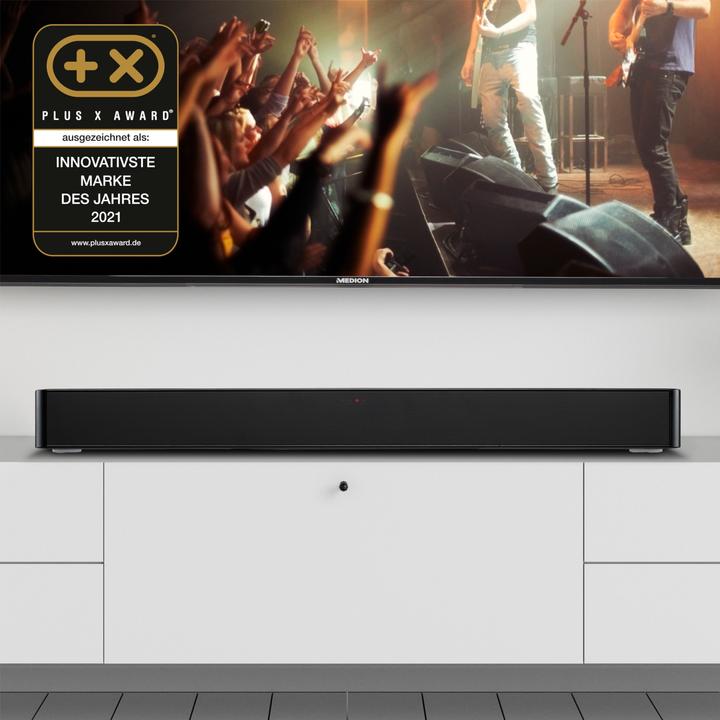 Image du produit Medion LIFE® P61155 Barre de son 2.0 | complément idéal du téléviseur ou du home cinéma | transmission sans (60 W, 2.0 Canal)