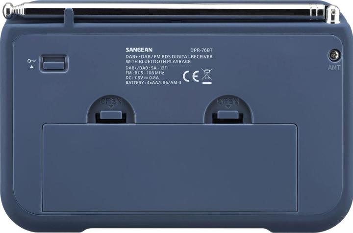 Produktbild Sangean DPR-76 BT (DAB+, FM, Bluetooth, NFC)