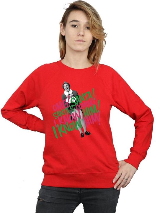 Produktbild Elf Santa's Coming Sweatshirt (L)