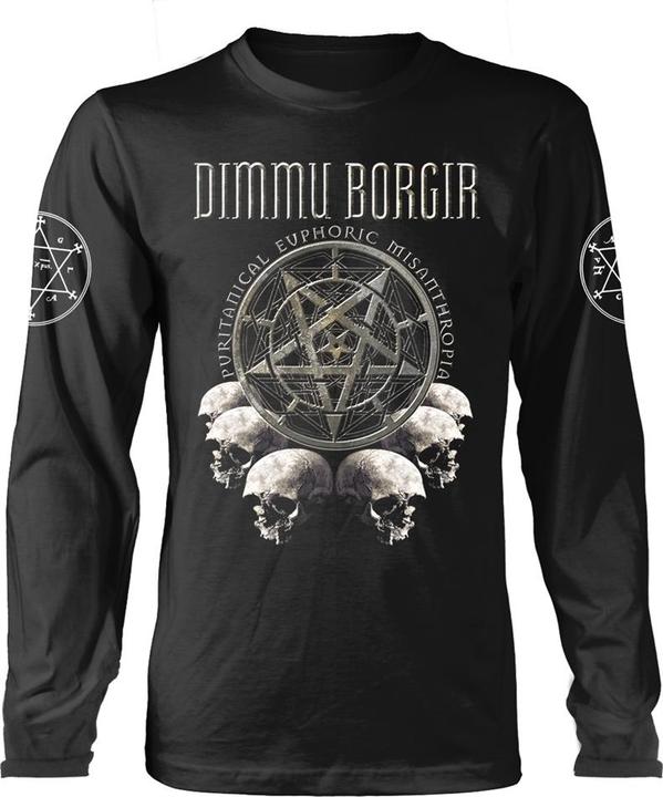 Dimmu Borgir Puritanical Euphoric Misanthropia Skulls (Longsleeve)