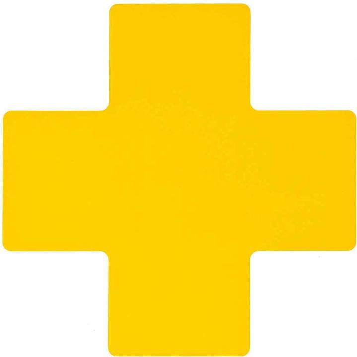 Actual product image Brady B-514, ToughStripe, floor marking + mould, polyester, yellow, 101.6 x 254mm (1 PU = 20 pieces)