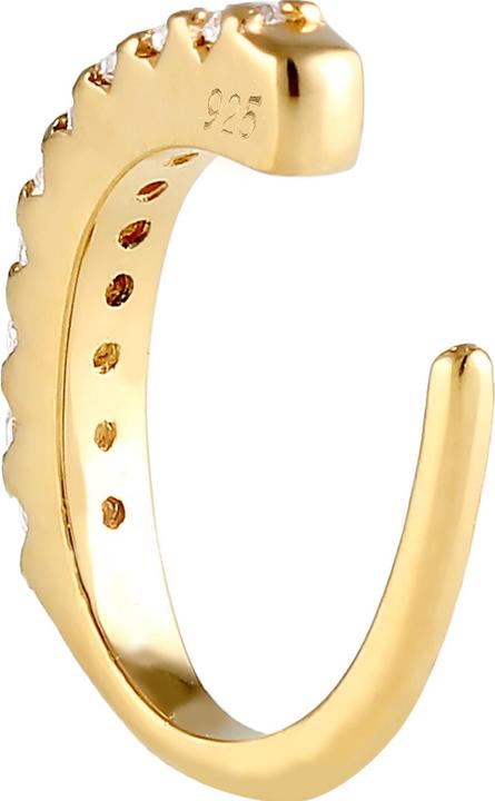 Actual product image Elli Single Earcuff Zirkona Kristalle (Sterling Silver)