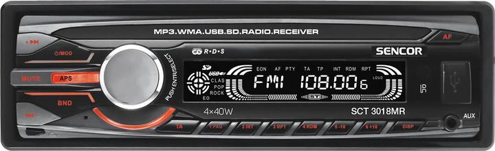 Sencor SCT 3018MR car media receiver Black