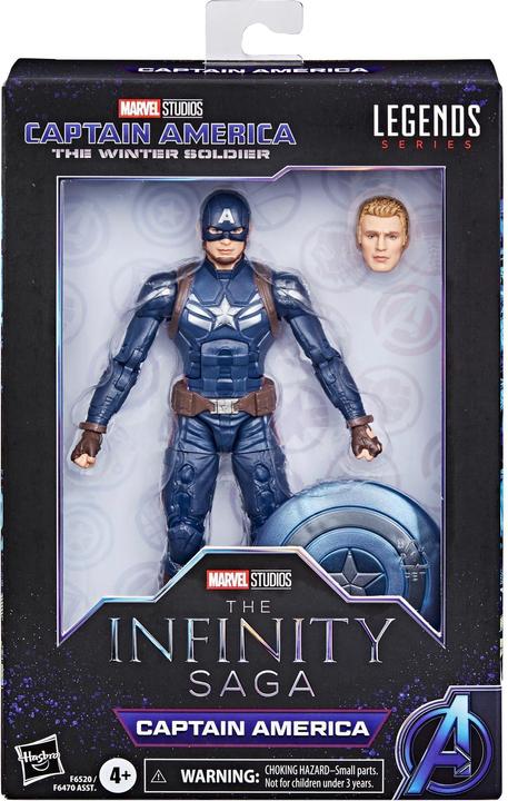 Immagine prodotto Hasbro La saga dell'infinito Marvel Legends Action Figure Captain America (Captain America: The Winter