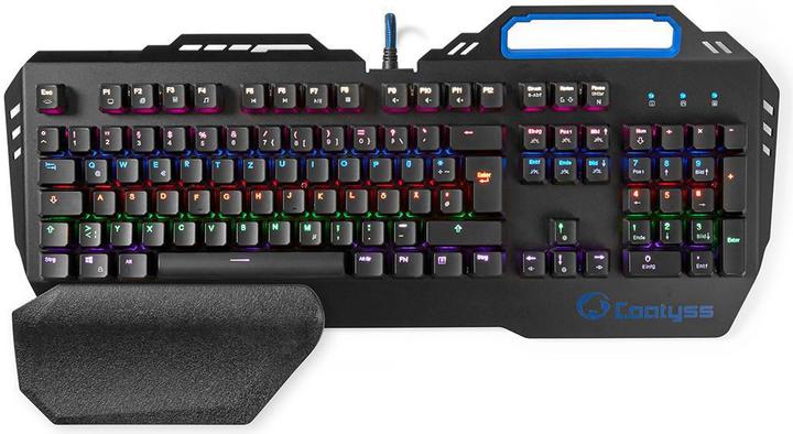 Produktbild Nedis Gaming Tastatur (DE, Kabelgebunden)